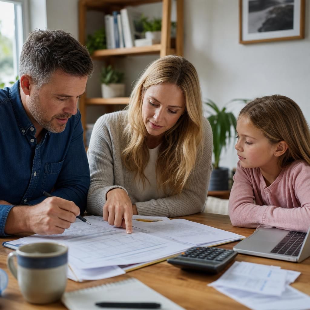 Family planning household finances around fostering responsibilities