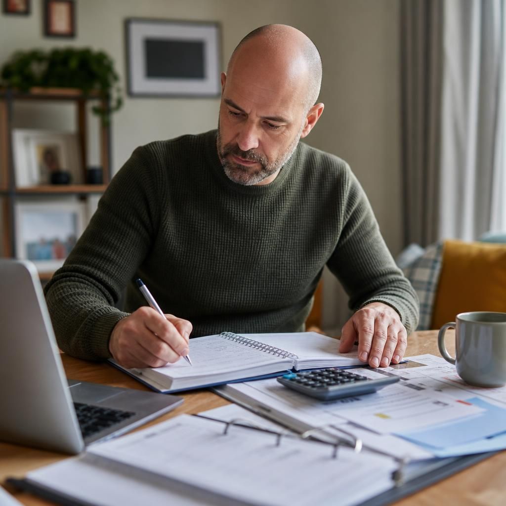 Foster carer keeping written records about a placement
